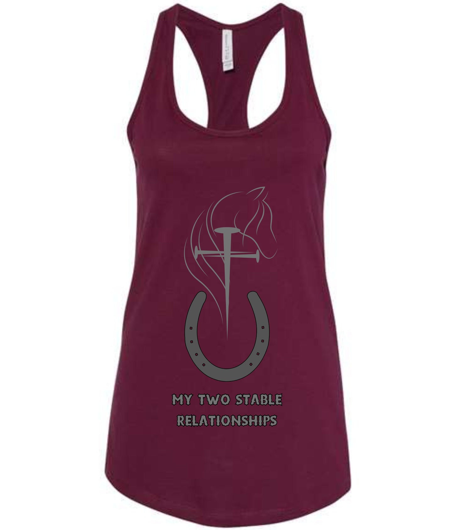 Stable Relationships Racerback Tank Top